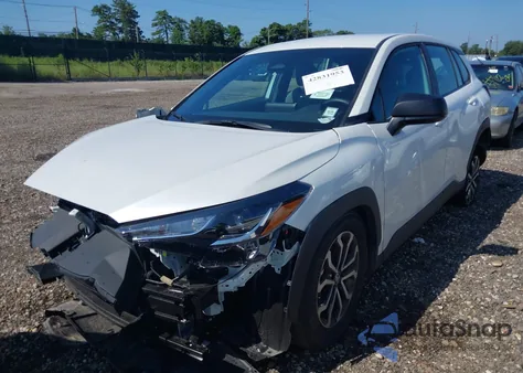 2025 Toyota Corolla Cross Hybrid S z USA, uszkodzony, nr VIN 7MUFBABG6SV076445